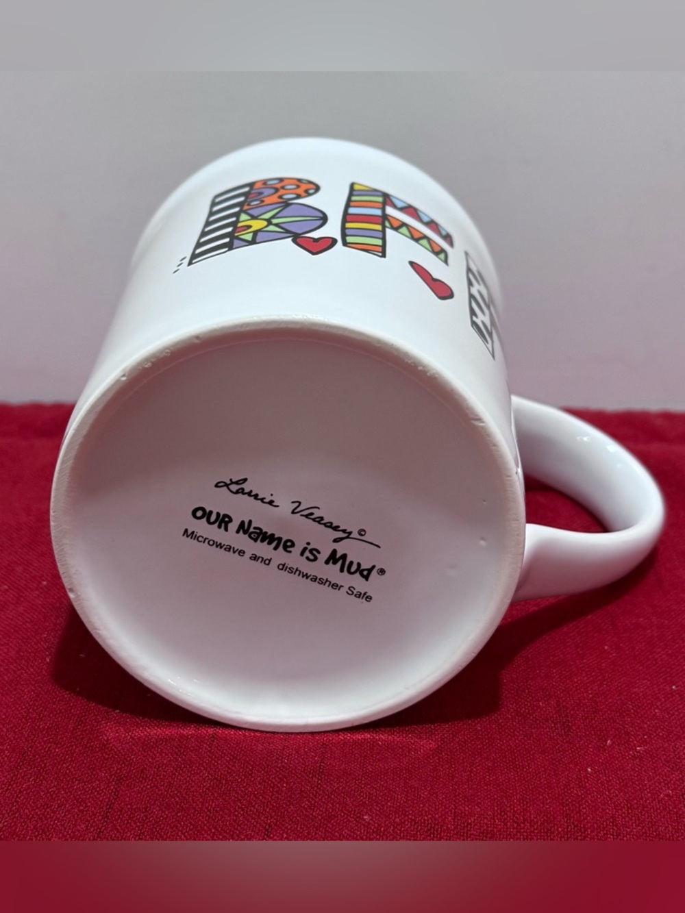 Best Friends Forever B❤️F❤️F Mug Our Name is Mud by Lorrie Veasey UNUSED - Picture 8 of 13